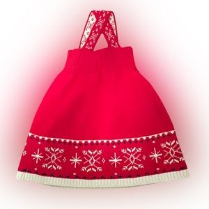 Hanna Anderson Holiday Jumper Dress 2T